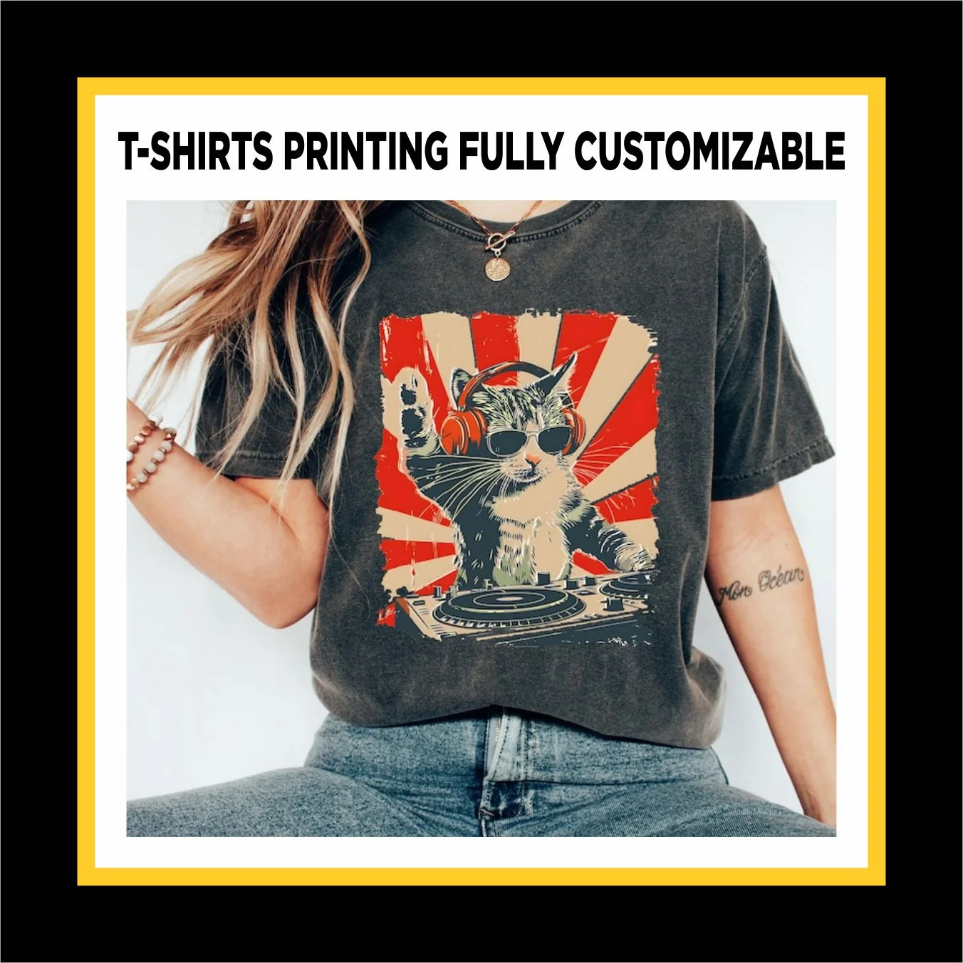 Customizable T-shirts