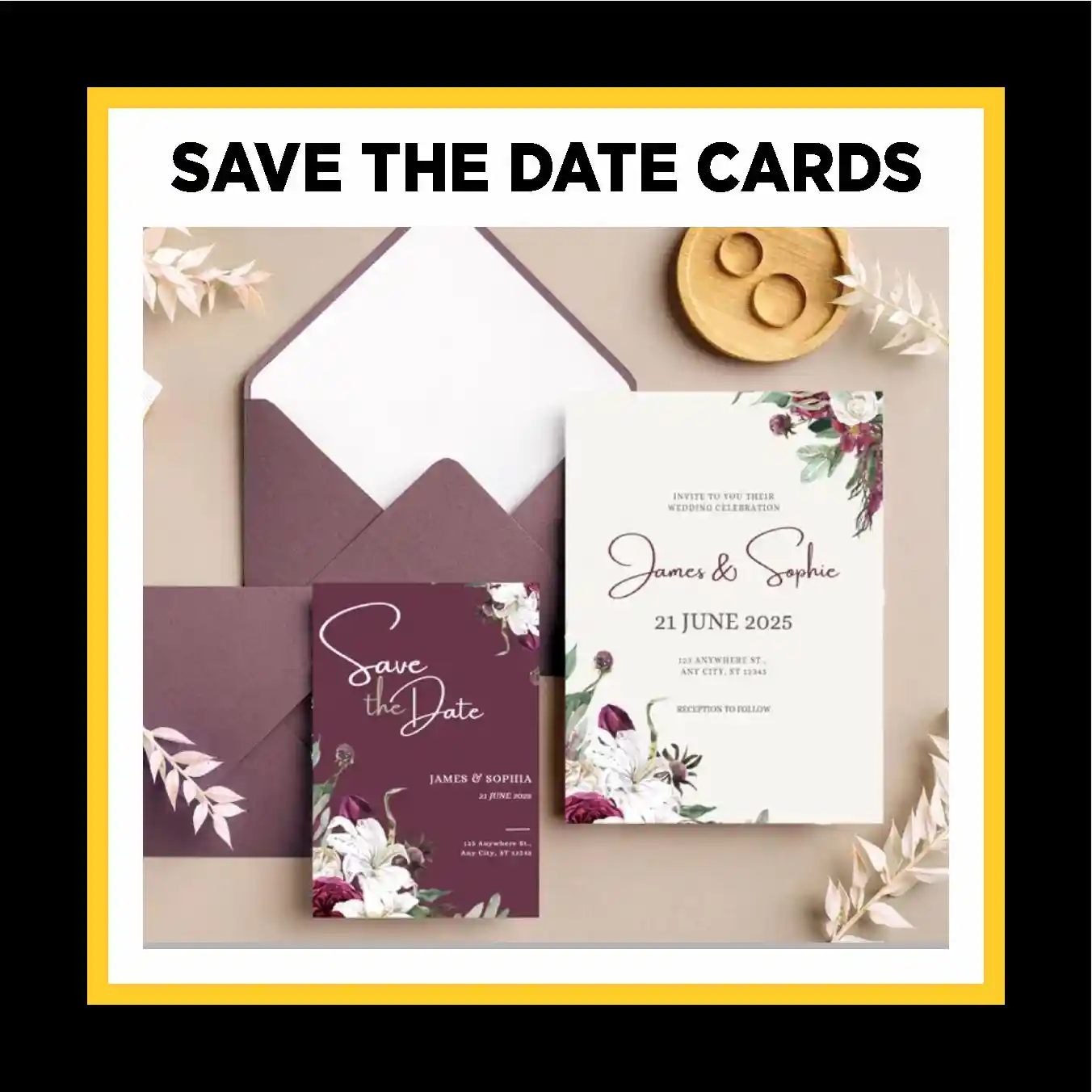 Save The Date Card